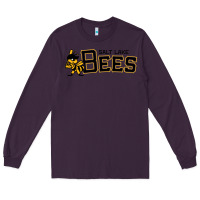 Plum salt lake city bees Long Sleeve Tee - linhVisuals