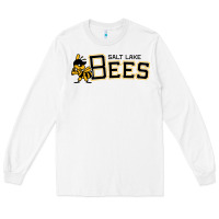 White salt lake city bees Long Sleeve Tee - linhVisuals