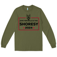 Army Green shoresy Long Sleeve Tee - linhVisuals