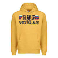 Mustard armed forces day proud veteran Premium Hoodie - Artiststas