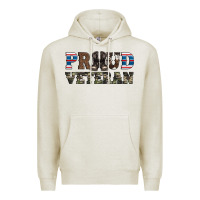 Oatmeal Heather armed forces day proud veteran Premium Hoodie - Artiststas