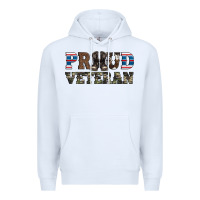 White armed forces day proud veteran Premium Hoodie - Artiststas