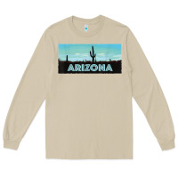 Mushroom arizona shirt   saguaro cactus desert landscape t shirt Long Sleeve Tee - linhVisuals