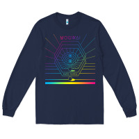 Navy mṏgwäï müṡïc cṏǹcert Long Sleeve Tee - linhVisuals