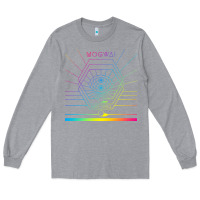 Heather Grey mṏgwäï müṡïc cṏǹcert Long Sleeve Tee - linhVisuals