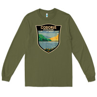 Army Green codorus state park pennsylvania badge vintage Long Sleeve Tee - linhVisuals