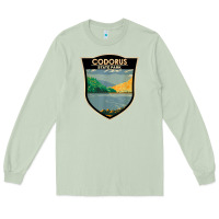 Matcha codorus state park pennsylvania badge vintage Long Sleeve Tee - linhVisuals