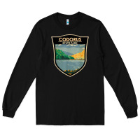 Black codorus state park pennsylvania badge vintage Long Sleeve Tee - linhVisuals