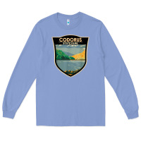 Colony Blue codorus state park pennsylvania badge vintage Long Sleeve Tee - linhVisuals