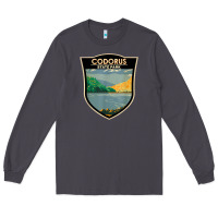 Smoke codorus state park pennsylvania badge vintage Long Sleeve Tee - linhVisuals