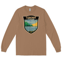 Toasted Coconut codorus state park pennsylvania badge vintage Long Sleeve Tee - linhVisuals