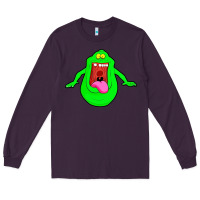 Plum slimer ghost anime Long Sleeve Tee - linhVisuals