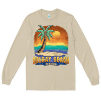 Mushroom delray beach florida  vintage distressed souvenir long sleeve t shirt Long Sleeve Tee - linhVisuals