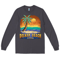 Smoke delray beach florida  vintage distressed souvenir long sleeve t shirt Long Sleeve Tee - linhVisuals
