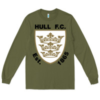 Army Green hull fc Long Sleeve Tee - linhVisuals