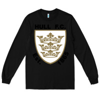 Black hull fc Long Sleeve Tee - linhVisuals
