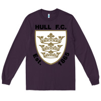 Plum hull fc Long Sleeve Tee - linhVisuals