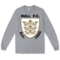 Heather Grey hull fc Long Sleeve Tee - linhVisuals