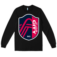Black st louis city Long Sleeve Tee - linhVisuals