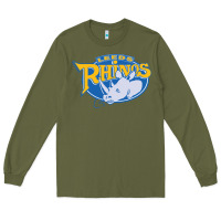 Army Green leed rhinos Long Sleeve Tee - linhVisuals