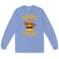 Colony Blue nacho average cardiac cath lab nurse cinco de mayo mexican Long Sleeve Tee - linhVisuals