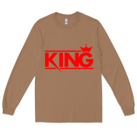 Toasted Coconut king Long Sleeve Tee - linhVisuals