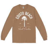 Toasted Coconut edisto beach sc palm tree edisto beach gift pullover hoodie Long Sleeve Tee - linhVisuals