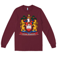 Burgundy wigan warriors Long Sleeve Tee - linhVisuals