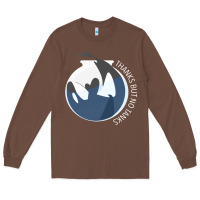 Chestnut thanks but no tanks Long Sleeve Tee - linhVisuals