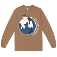 Toasted Coconut thanks but no tanks Long Sleeve Tee - linhVisuals