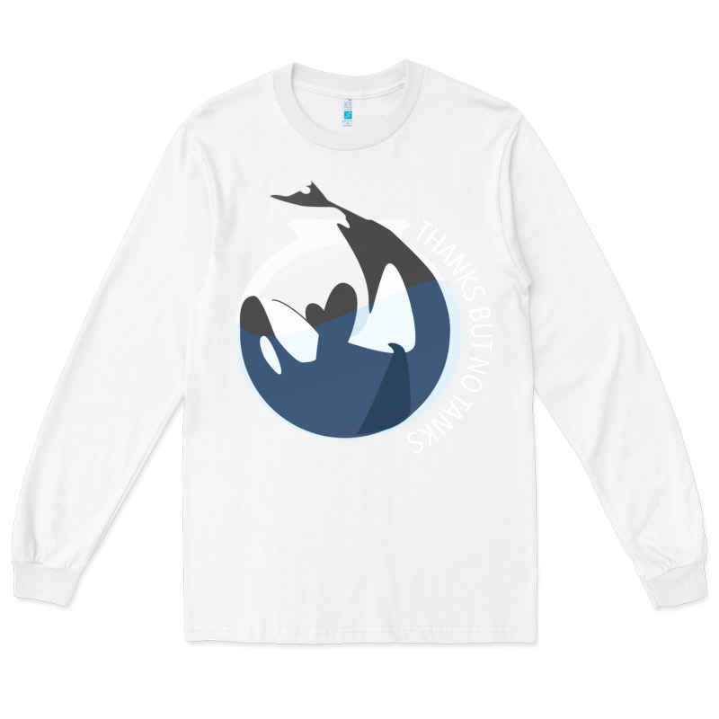 Thanks But No Tanks Long Sleeve Tee by linhVisuals | Teevron