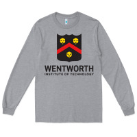 Heather Grey wentworth standard Long Sleeve Tee - linhVisuals