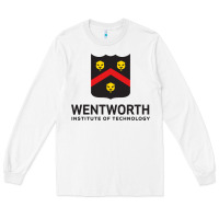 White wentworth standard Long Sleeve Tee - linhVisuals