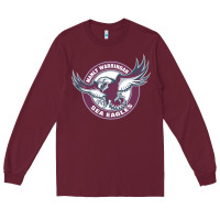 Burgundy manly warringah sea eagles Long Sleeve Tee - linhVisuals