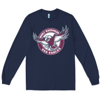 Navy manly warringah sea eagles Long Sleeve Tee - linhVisuals