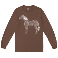 Chestnut horse lover t  shirthorse t  shirt (1) Long Sleeve Tee - linhVisuals