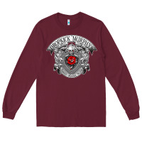 Burgundy dropkick murphy Long Sleeve Tee - linhVisuals