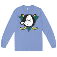 Colony Blue the mighty ducks classic Long Sleeve Tee - linhVisuals