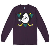 Plum the mighty ducks classic Long Sleeve Tee - linhVisuals
