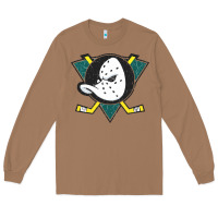 Toasted Coconut the mighty ducks classic Long Sleeve Tee - linhVisuals
