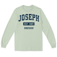 Matcha joseph oregon or vintage sports established navy design t shirt Long Sleeve Tee - linhVisuals