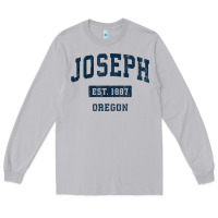 Moon Dust joseph oregon or vintage sports established navy design t shirt Long Sleeve Tee - linhVisuals