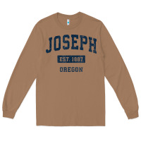 Toasted Coconut joseph oregon or vintage sports established navy design t shirt Long Sleeve Tee - linhVisuals