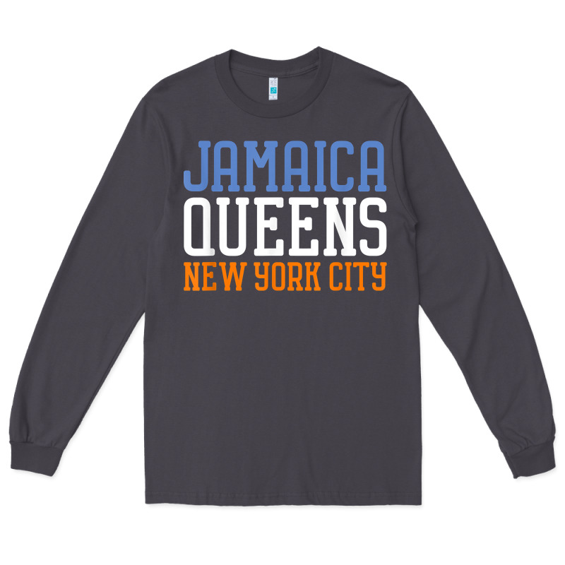 Jamaica Queens New York Ny T Shirt Long Sleeve Tee by linhVisuals | Teevron