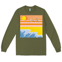 Army Green Polo & Pan - Caravelle Long Sleeve Tee - linhVisuals