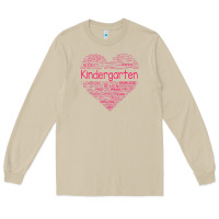 Mushroom cute love heart kindergarten teacher valentines day womens Long Sleeve Tee - linhVisuals