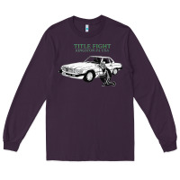 Plum Title Fight Trending Long Sleeve Tee - linhVisuals