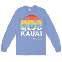 Colony Blue kauai hawaii chicken lover souvenir t shirt Long Sleeve Tee - linhVisuals