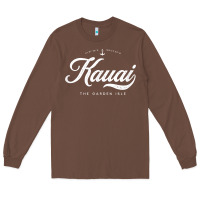Chestnut kauai hawaii vintage retro t shirt Long Sleeve Tee - linhVisuals