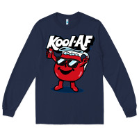 Navy Kool-Af Long Sleeve Tee - linhVisuals